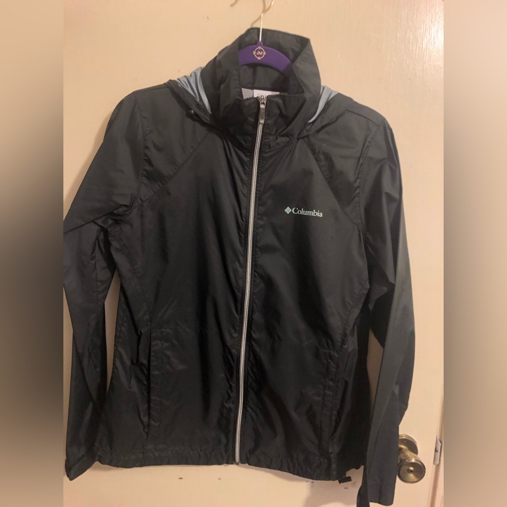 Women’s Columbia Black Rain Jacket